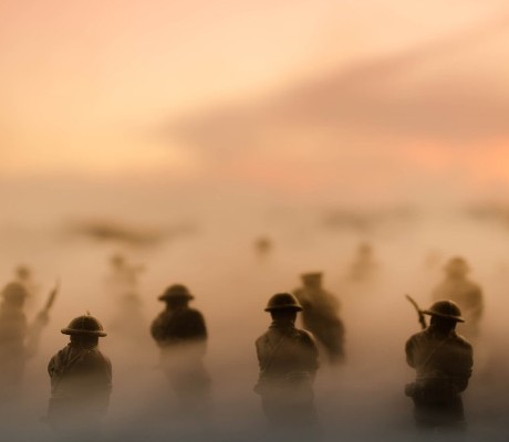Soliders at war